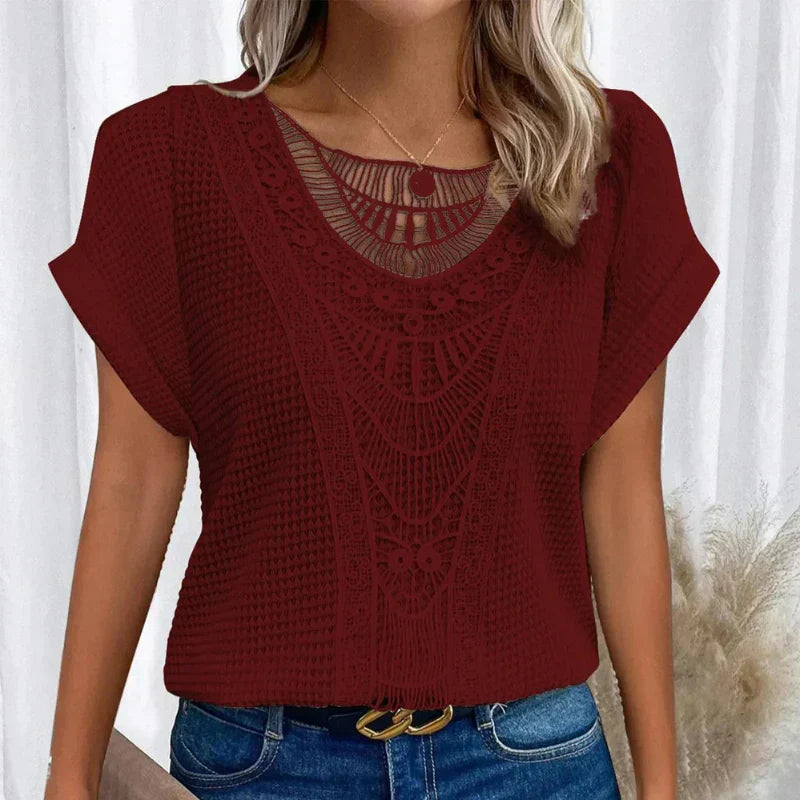 Soraya™ | Elegant Ibiza-Style Blouse