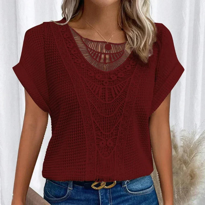 Soraya™ | Elegant Ibiza-Style Blouse