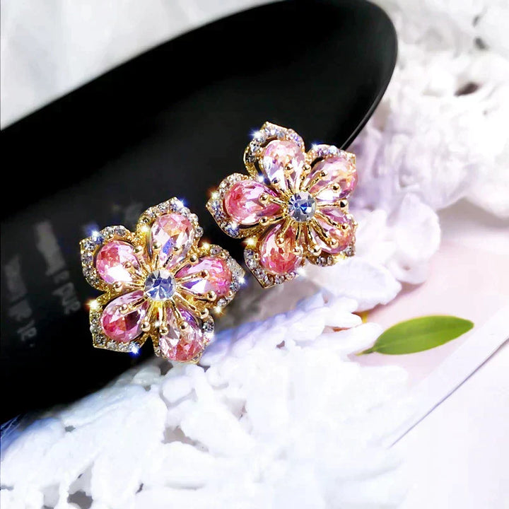 Virelle™ | Luminous Petal Studs
