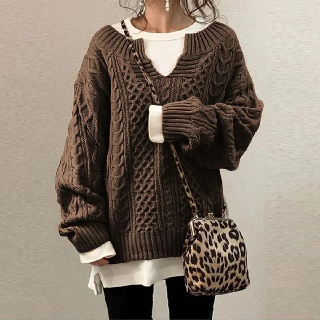 Stacy | Oversized Knit Sweater