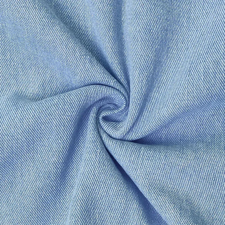 Camille™ | Light‑Denim Summer Dress
