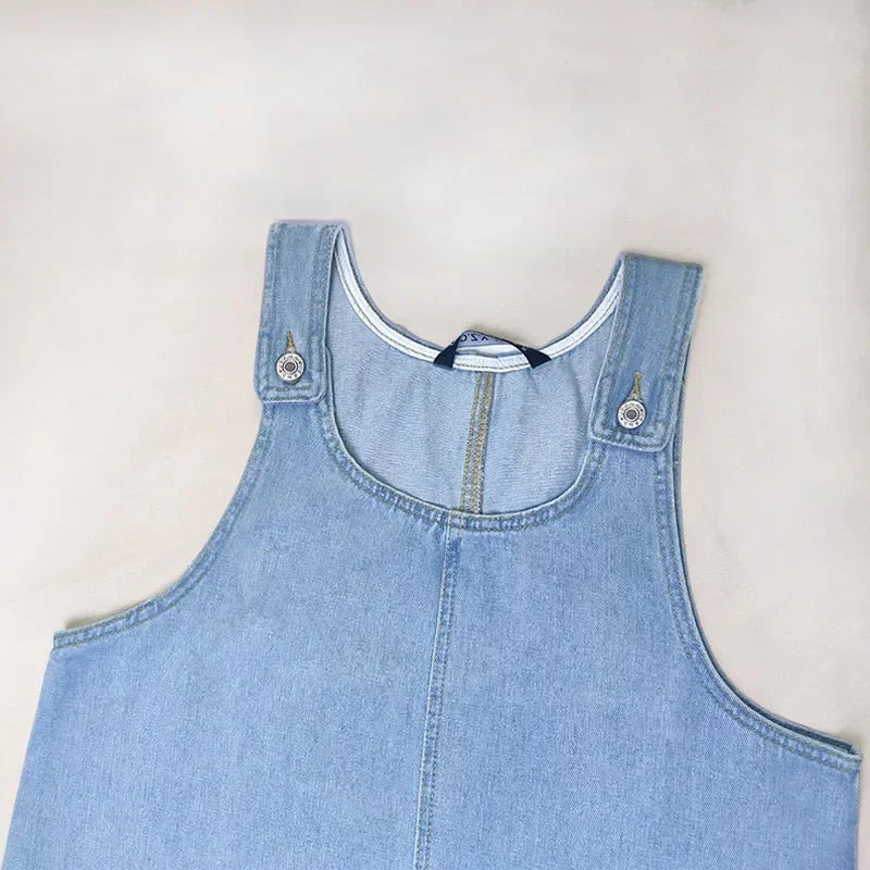 Camille™ | Light‑Denim Summer Dress