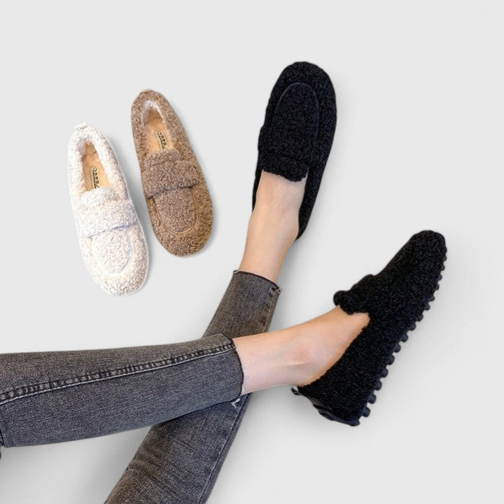 Isolde™ | Teddy Slip-Ons