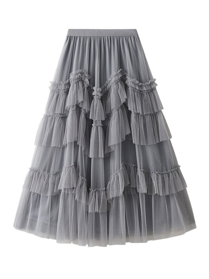 Tamsin | Enchanted Tulle Midi Skirt