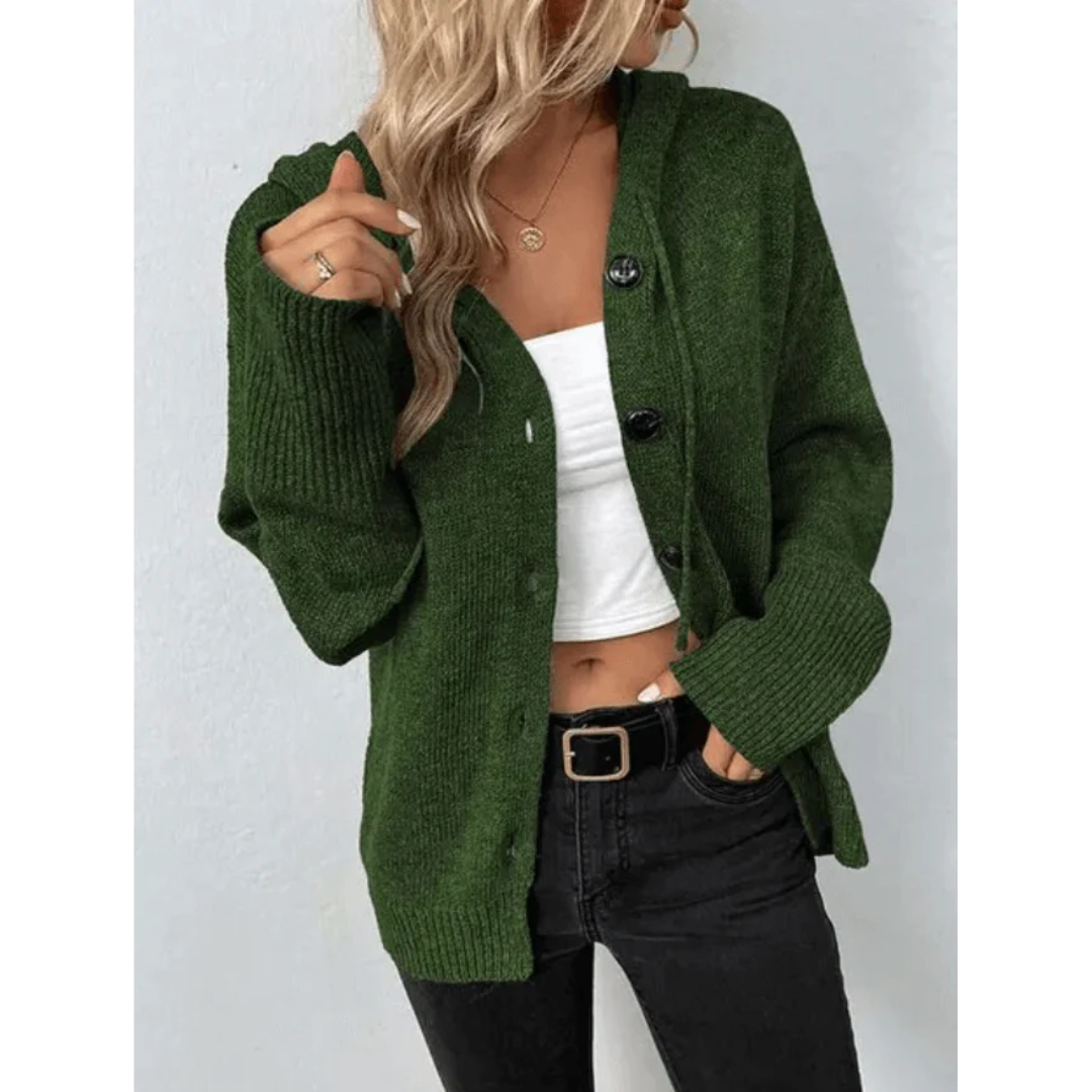 Brittan | Knit Cardigan with Buttons