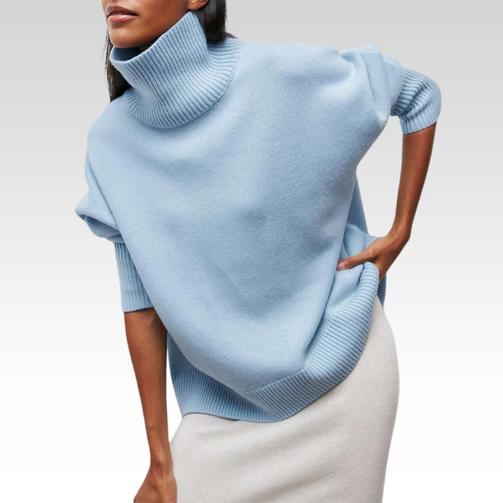 Zyora | Eleganter Strick-Dolcevita-Pullover