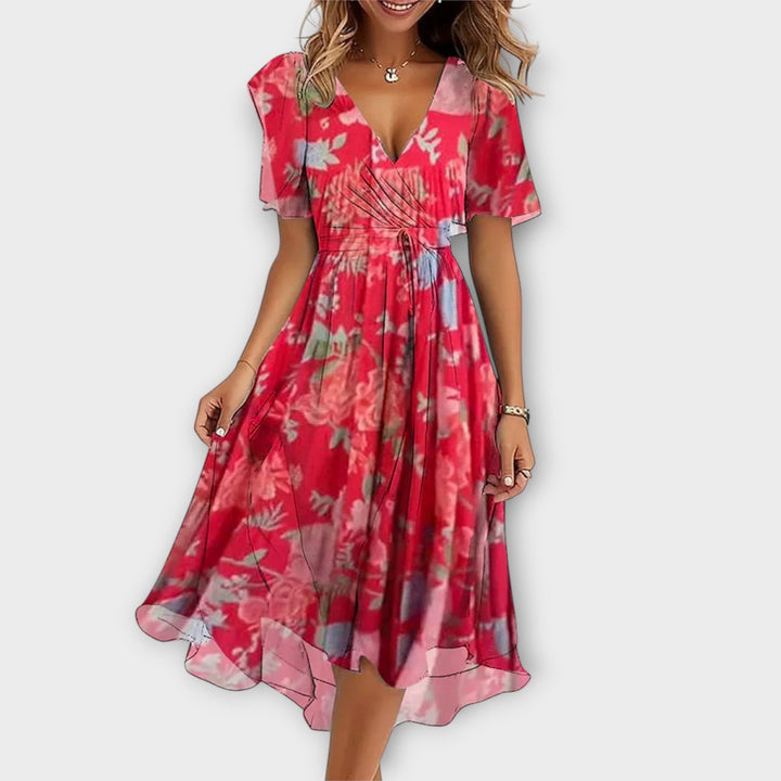 Floria™ Light Flowing Midi Dress