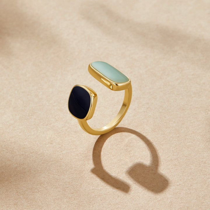 Elvaya™ | Dual Stone Ring