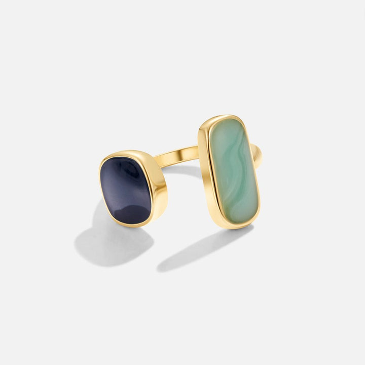 Elvaya™ | Dual Stone Ring