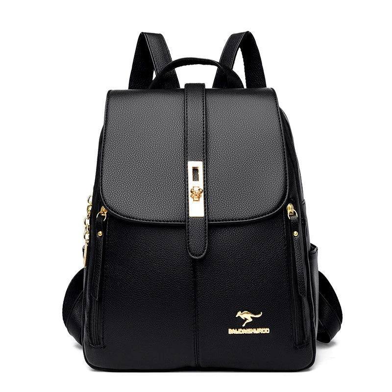 Alisa™ | Elegant Leather Backpack