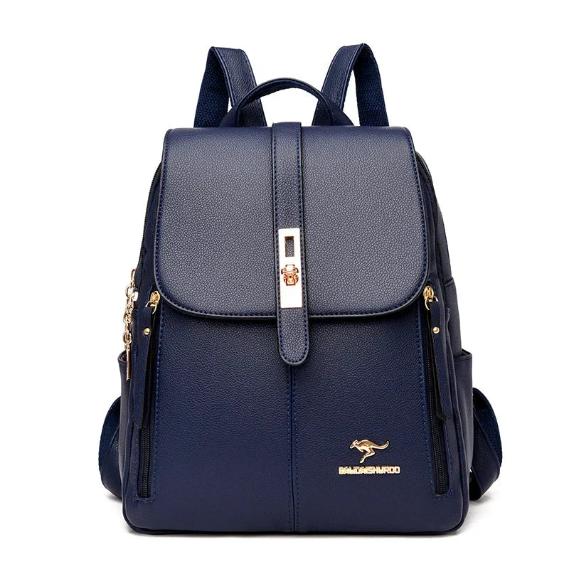 Alisa™ | Elegant Leather Backpack