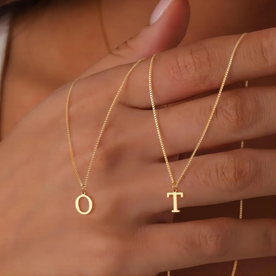 Amelia™ | Gold Initial Necklace