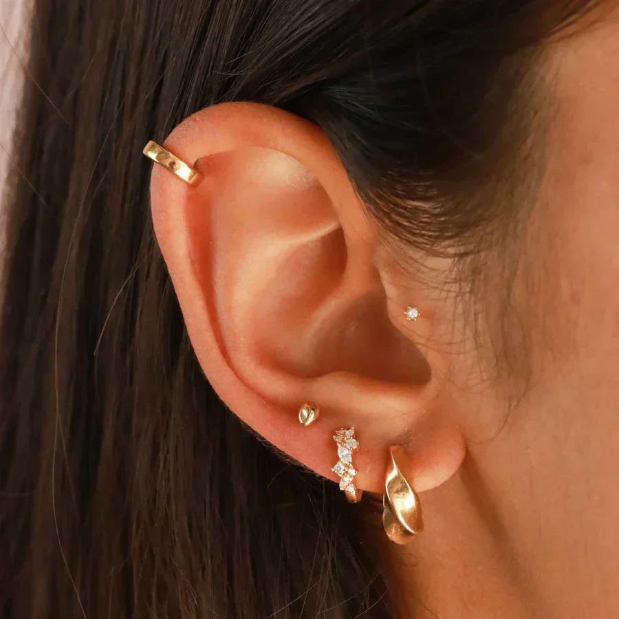 Elodie™ | Crystal Cluster Hoops