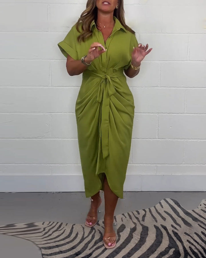 Eora™ | Pleated Midi Dress