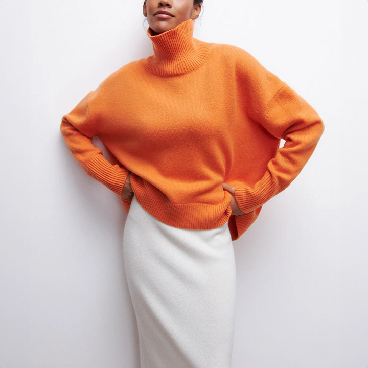 Zyora | Eleganter Strick-Dolcevita-Pullover