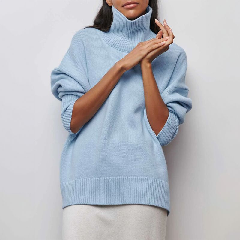 Zyora | Eleganter Strick-Dolcevita-Pullover