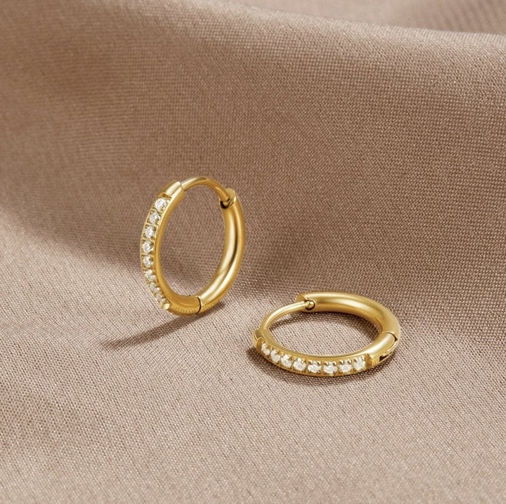 Meliora™ | Luxe Stone Hoops