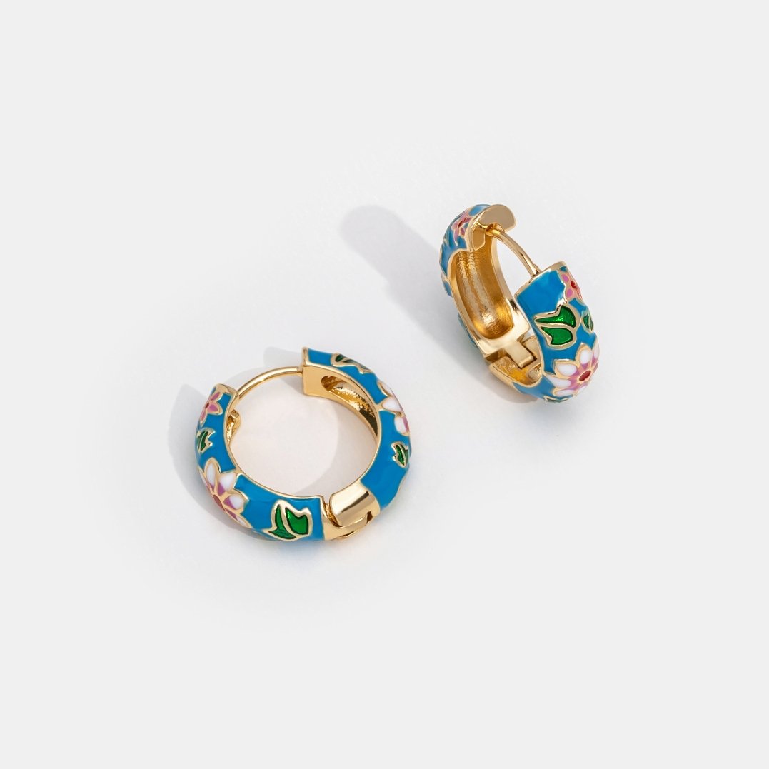Lysandra™ | Flower Circle Drops