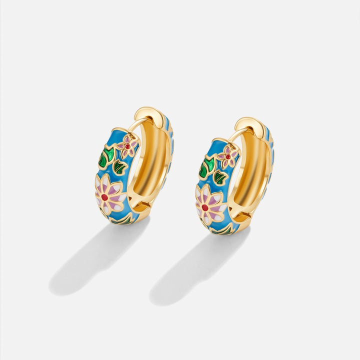 Lysandra™ | Flower Circle Drops