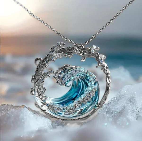 Nerielle™ | Ocean Wave Necklace