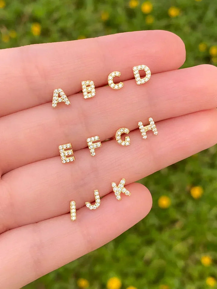Sophie™ | Initial Stud Earring
