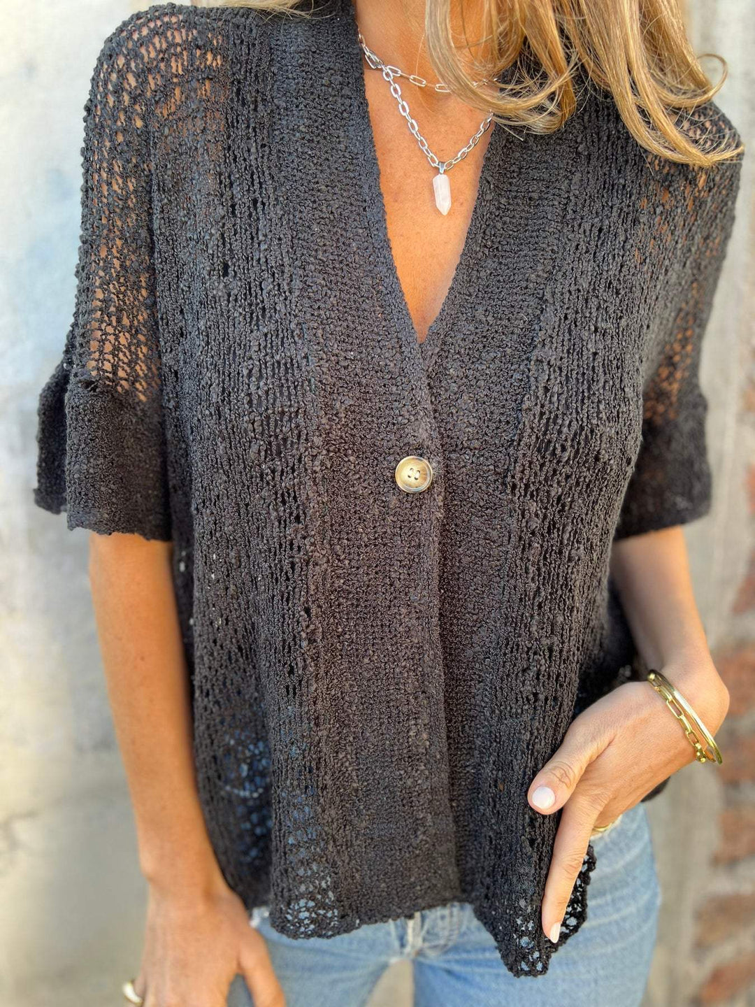 Clara™  | Embroidered Boho Top