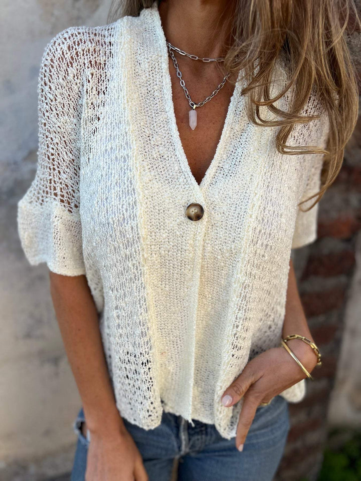 Clara™  | Embroidered Boho Top