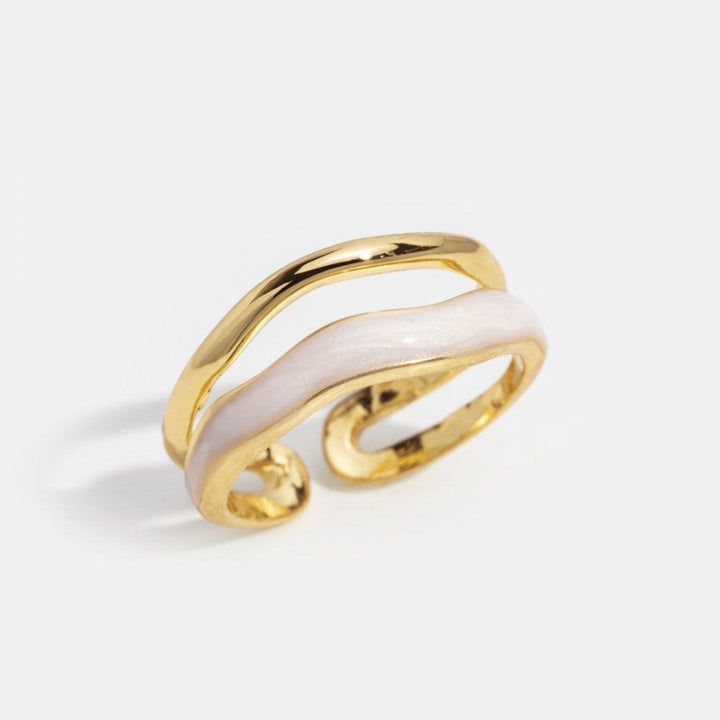 Cyranelle™ | Layered Gold Ring
