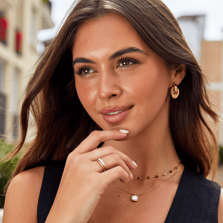 Cyranelle™ | Layered Gold Ring