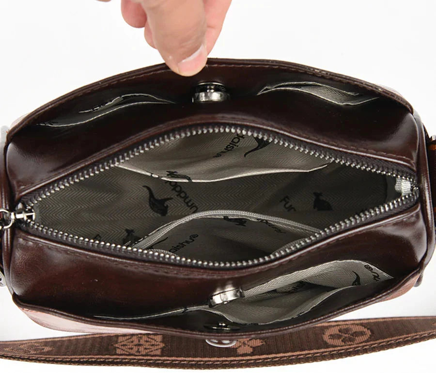 Alexandra™ | Leather Shoulder Bag