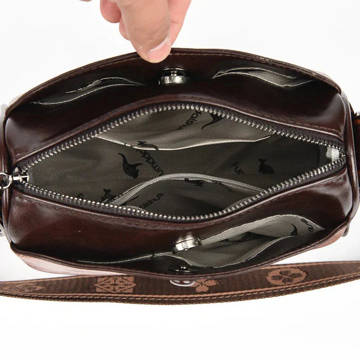 Alexandra™ | Leather Shoulder Bag