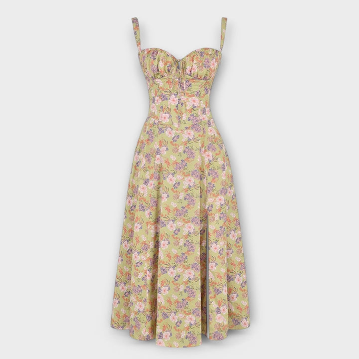 Kiana – Corset Midi Dress