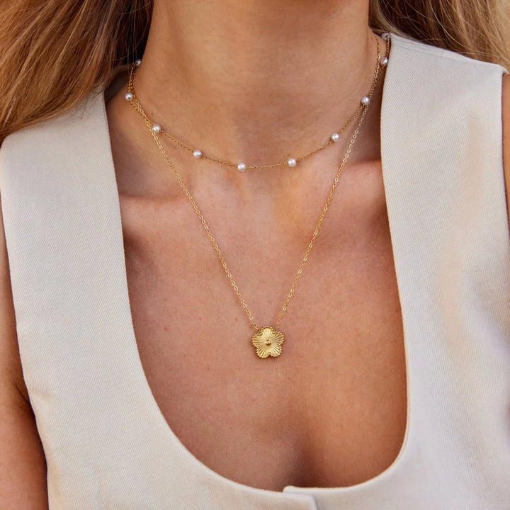 Calira™ | Elegant Pearl Strand
