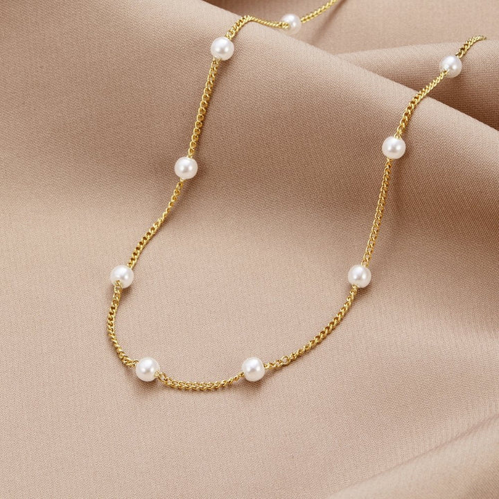Calira™ | Elegant Pearl Strand