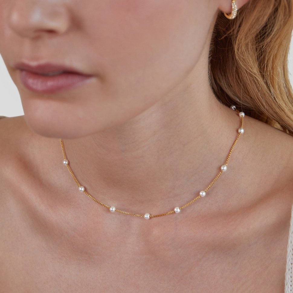 Calira™ | Elegant Pearl Strand