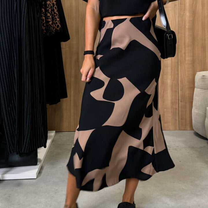 Nina | Trendy Animal Print Skirt